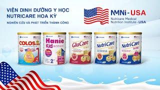 Công bố 5 sản phẩm dinh dưỡng phát triển bởi Viện Dinh dưỡng Y học Nutricare Hoa Kỳ