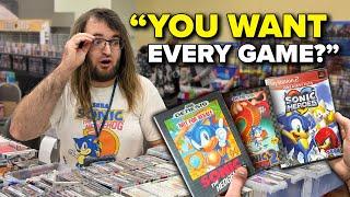 My Impossible Journey to Buy EVERY Sonic Game