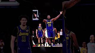 Luka Magic is rubbing off on LeBron 🪄 #shorts