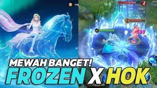 REVIEW SKIN ELSA FROZEN & ANNA FROZEN HONOR OF KINGS MAX GRAPHIC