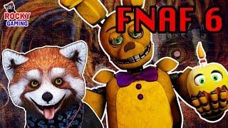 ПИЦЦА С АНИМАТРОНИКАМИ! Рокки играет в Five Nights at Freddy's 6 Pizzeria Simulator! Сборник 1. 12+