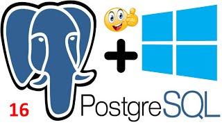 How To Download And Install PostgreSQL 16 + pgAdmin 4 + pgAgent || Windows 2024 PostgreSQL