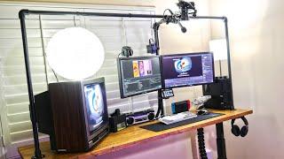 The Ultimate Sit/Stand Desk for Twitch Streaming