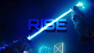 Godzilla vs Kong | Fight in Hong Kong - Rise (Music Video)