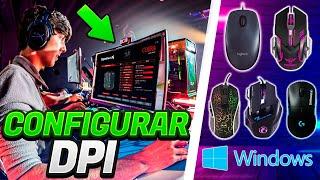 Como Configurar DPI De Cualquier Mouse  Facil Y Rapido 