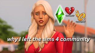 why i left the sims community