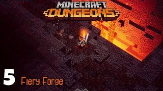 Minecraft Dungeons | Fiery Forge | Walkthrough | Episode 5 | HK Gamer Bros