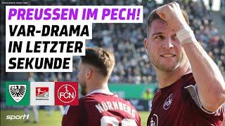 SC Preußen Münster - 1. FC Nürnberg | 2. Bundesliga Tore und Highlights 25. Spieltag