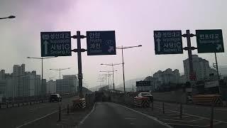 jkp ctv 염곡동서지하차도 강남순환로 우면산터널 Yeomgok-dongseo Underpass Gangnambeltway