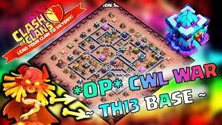 TOP 7 NEW BEST  TH13 WAR BASE LINK 2024, TH13 ANTI 2 STAR WAR BASE, TH13 CWL BASE CLASH OF CLANS