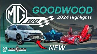 Goodwood Festival of Speed 2024 | MG Highlights: New HS, Cyber GTS, EXE181
