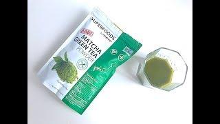 IHERB: MRM, Raw Matcha Green Tea Powder (Зеленый чай Матча/Маття) - Видео обзор