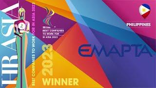 EMAPTA - 2023 Philippines HR ASIA Best Companies to Work for in Asia