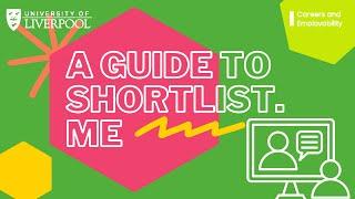 A guide to Shortlist Me