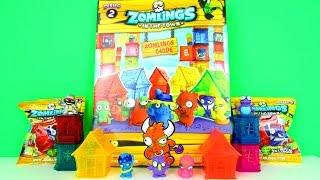 Zomlings Series 2 Collectors Guide Pack + Exclusive Silver Tower & Zomling Figures, Magic Box Int