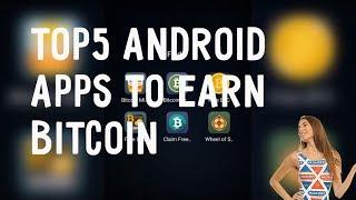 TOP 5 Android Apps to Earn Bitcoin | BTC Faucet App 2018