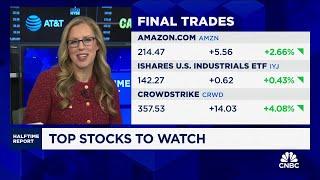 Final Trades: Amazon, Crowdstrike and the IYJ