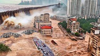 Evacuation in China Failed! Rivers overflowed and the dam broke, Zhengzhou underwater