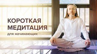 Короткая медитация для начинающих. Сила концентрации