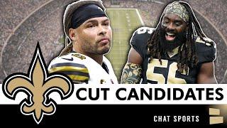 Erik McCoy RESTRUCTURED + New Orleans Saints Cut Candidates Ft. Tyrann Mathieu, Demario Davis