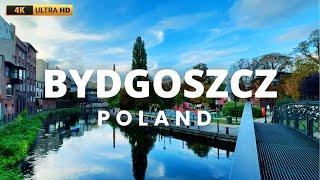 [4K] Bydgoszcz city Walking Tour ️ | Poland 