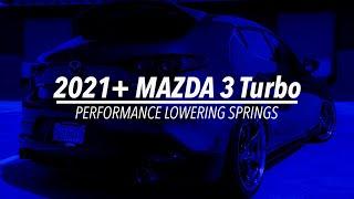 2021+ Mazda 3 Turbo Lowering Springs