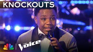 Jaukeem Fortson's Performance of "God Only Knows" Blows the Coaches Away | The Voice Knockouts | NBC