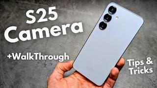 Samsung Galaxy S25 Camera Review + How to Use it ,Walkthrough, PRO Video Mode & Settings