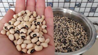 How To Make Dry Cowpea Meal | Black Eyed Peas Recipe