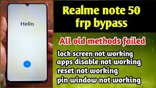 Realme note 50 frp bypass without pc | Realme note 50 frp bypass android 13