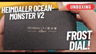 STUNNING 42MM FROST DIAL HOMAGE FROM HEIMDALLR! UNBOXING: OCEAN-MONSTER V2 FROST 42MM AUTO DIVER