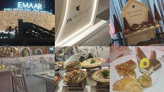 RAMADAN LAST VLOG | IFTAR PARTY at JW MARRIOTT MARQUIS HOTEL DUBAI(TALLEST BUILDING)| RAMADAN BUFFET