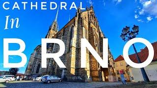 CATHEDRAL OF ST. PETER AND PAUL IN BRNO, CZECH REPUBLIC