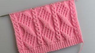 Very Very Easy Knitting Stitch Pattern For Gents/Ladies And Baby Sweater