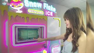 2025 Snowflake Smart Vending Machine! Launched Today!  #snowflakes #vendingmachine