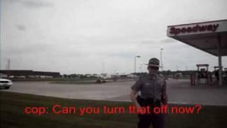 Cop Blocking OH State Trooper