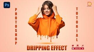 Dripping Effect Photoshop - Photoshop Tutorial