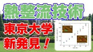 東京大学『テスラバルブ』を用いた熱整流を新発見！