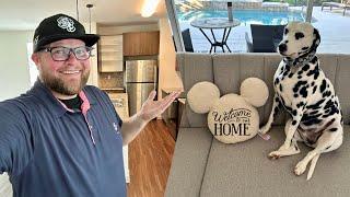 Buying My First House Near Disney World | NEW House Tour & Moving Vlog: Apartments Near Disney World