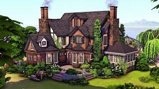 Large Tudor Family Home with Secret Basement | The Sims 4 Speed Build