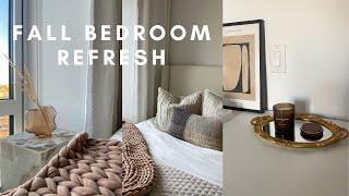 Mini Bedroom Makeover for Fall | Decor Haul & more!