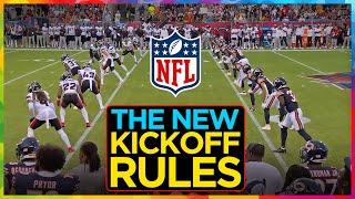 NFL's NEW Kickoff Rules & Strategies explained