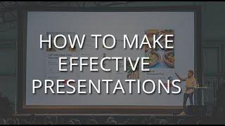 How To Make Effective Presentations and Present Them | Tips and Tricks