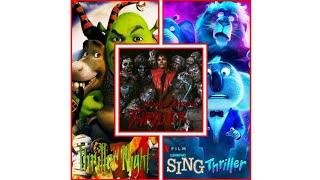 Michael Jackson - Thriller (Full Music Video)/w Shrek: Thriller Night & Sing Thriller