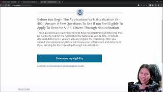 Complete detail on how to apply N400 application for naturalization Online