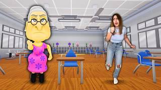 Escapa De La Maestra Abuelita en Roblox |Andie