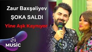 Zaur Baxşəliyevin ifası Xumar Qədimovanı ŞOKA SALDI - Yine aşk kaynıyor