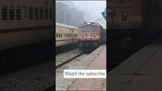 Haldaur Arrival gajraula Najibabad Tuglakabad shed wap4 #remix #funk #train #indianrailways #bijnor