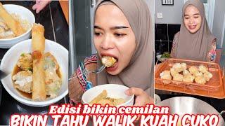 Bikin cemilan tahu walik