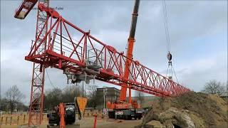 Soeren66 - Mobilkran LIEBHERR LTM 1250-6.1 bei der Montage eines WILBERT WT 420 e.tronic